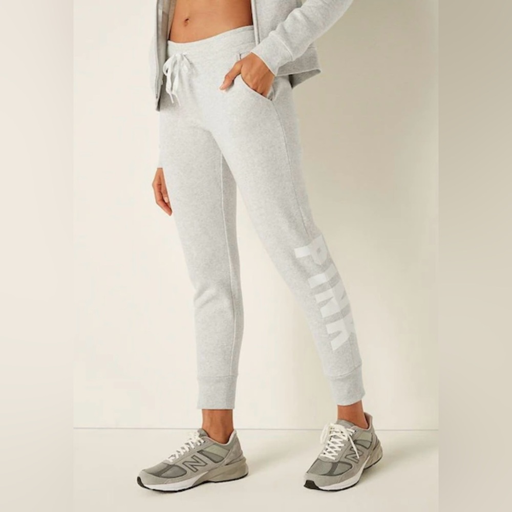 2 Victoria’s Secret Pink Jogger Pants - Picture 2 of 10